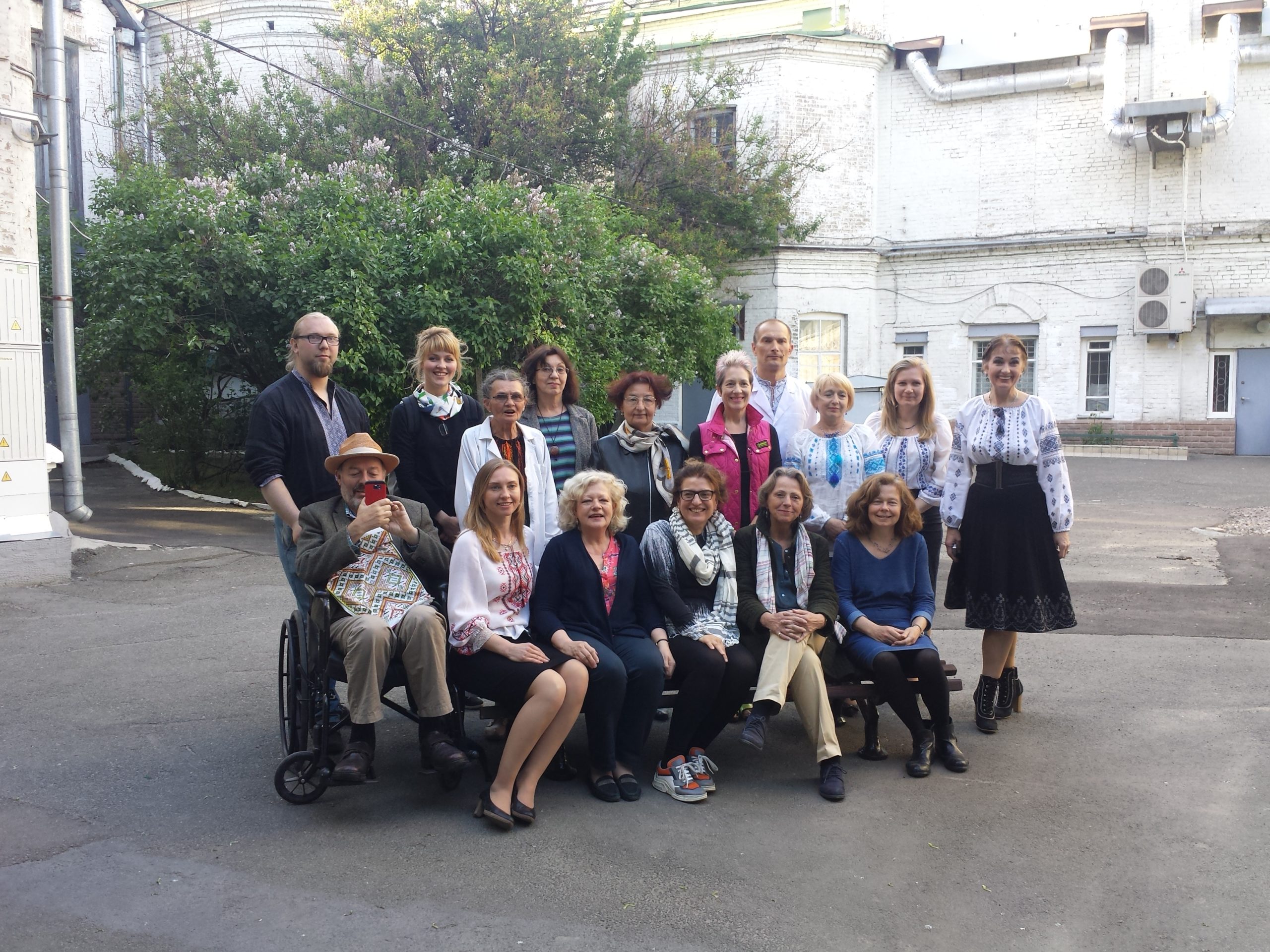 BAPCR members at the National Centre for Restoration and Research of Ukraine, Kyiv 2015